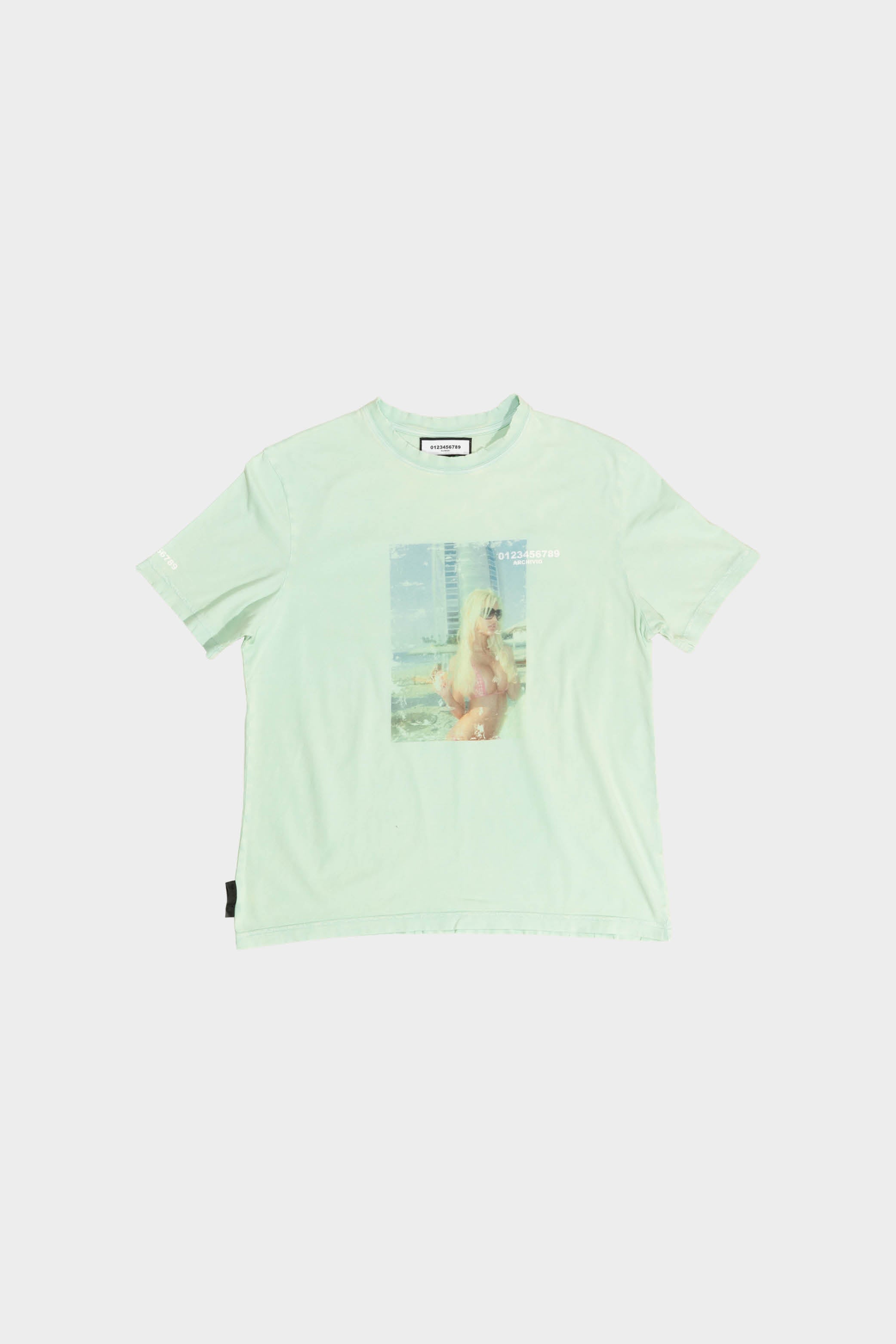 T2 T-SHIRT MINT PRINT
