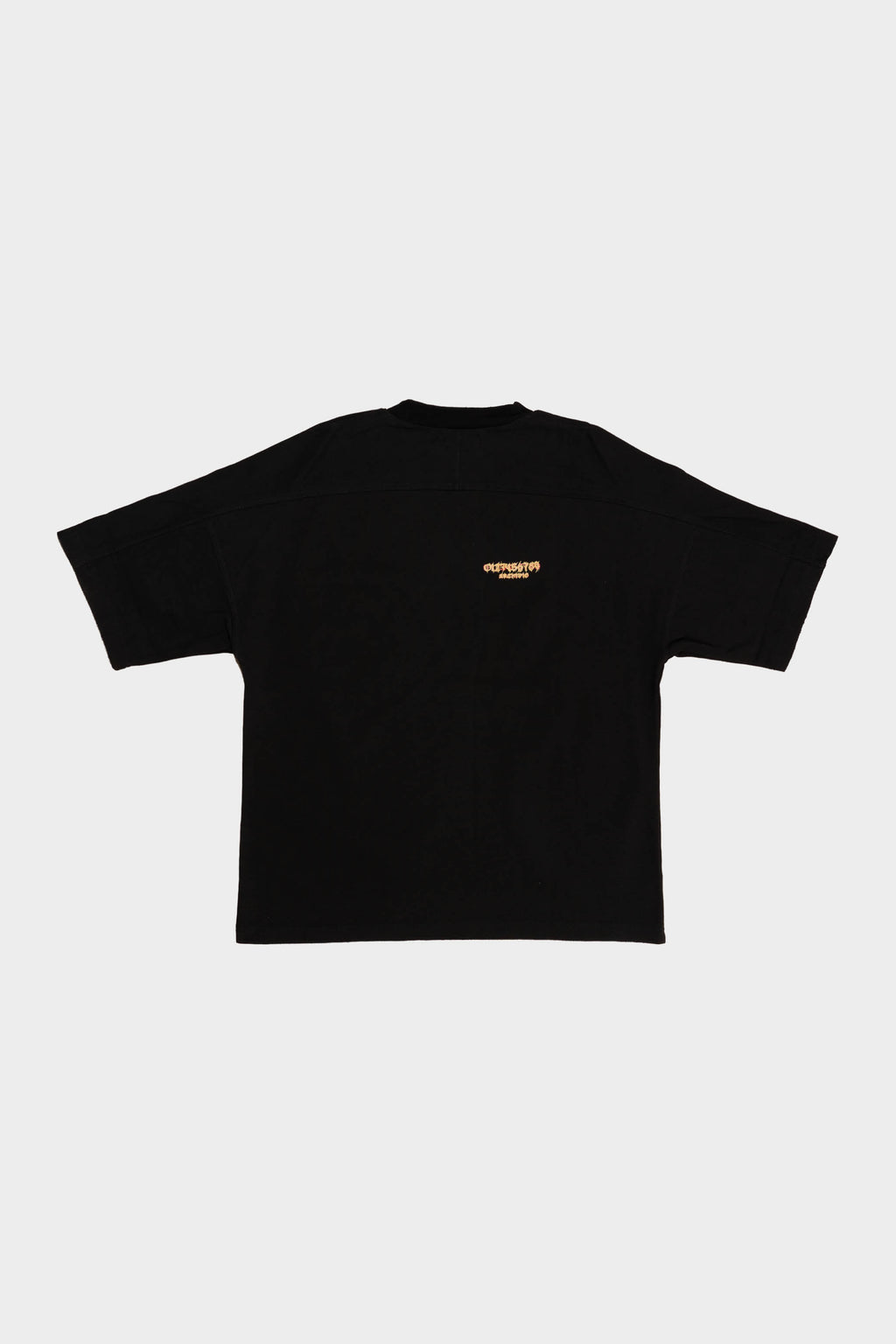 T1 T-SHIRT BLACK LOGO YR