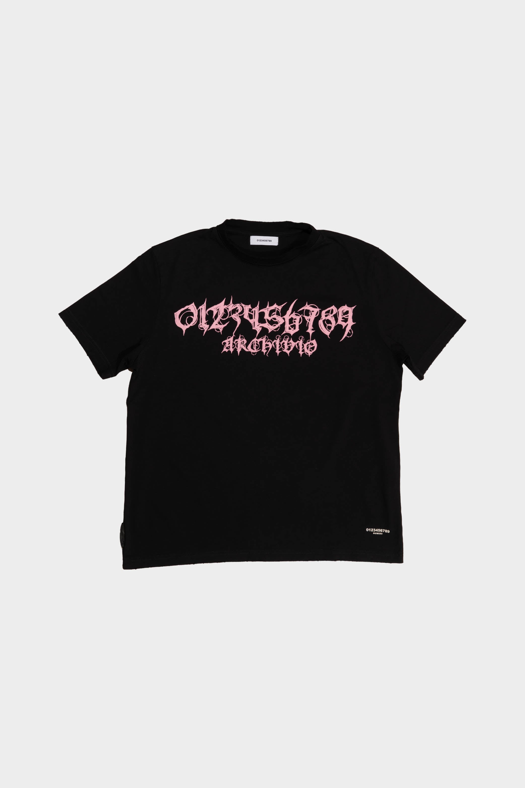 T2 T-SHIRT BLACK LOGO P