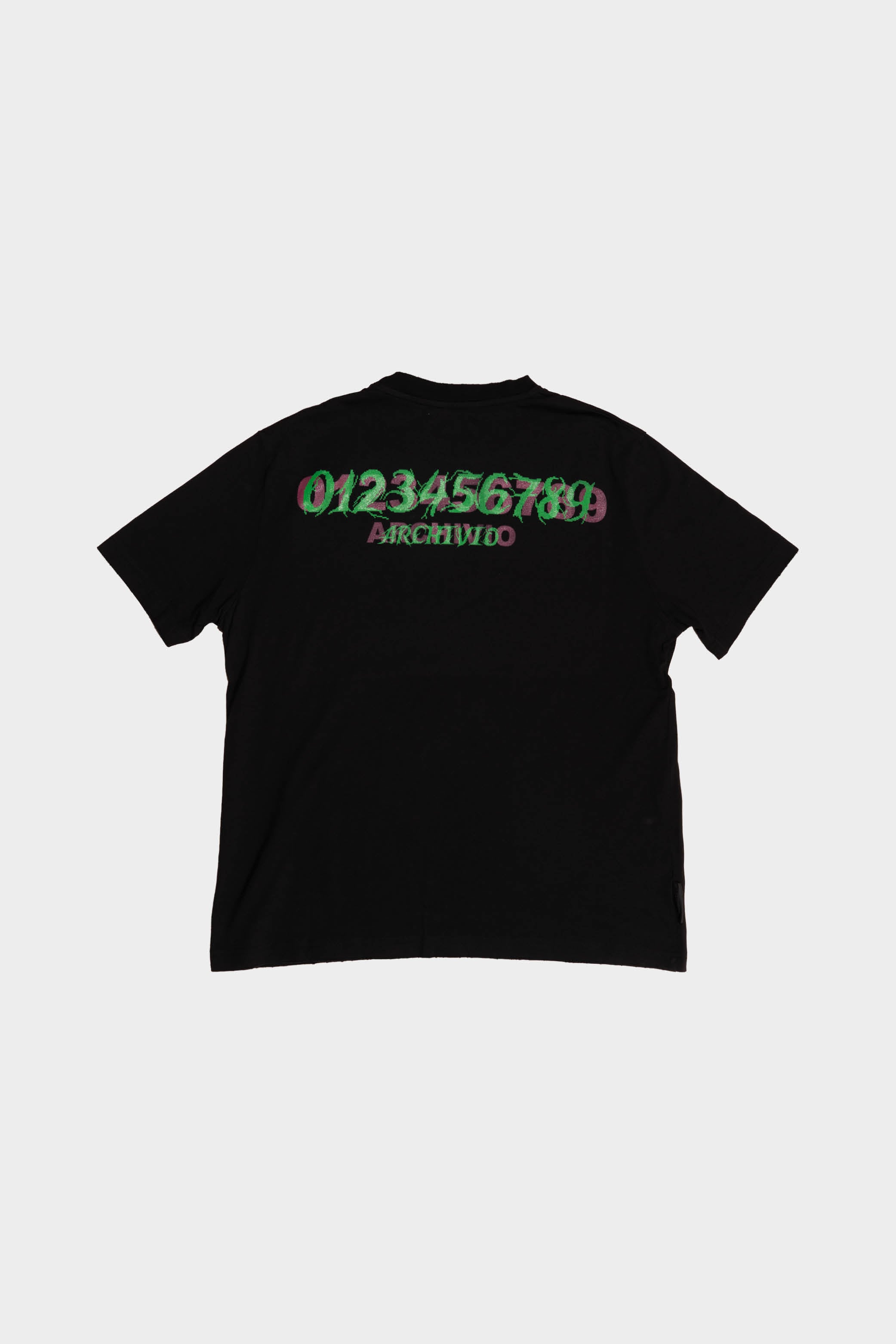 T2 T-SHIRT BLACK LOGO GP