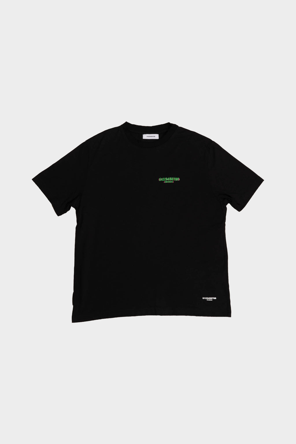 T2 T-SHIRT BLACK LOGO GP
