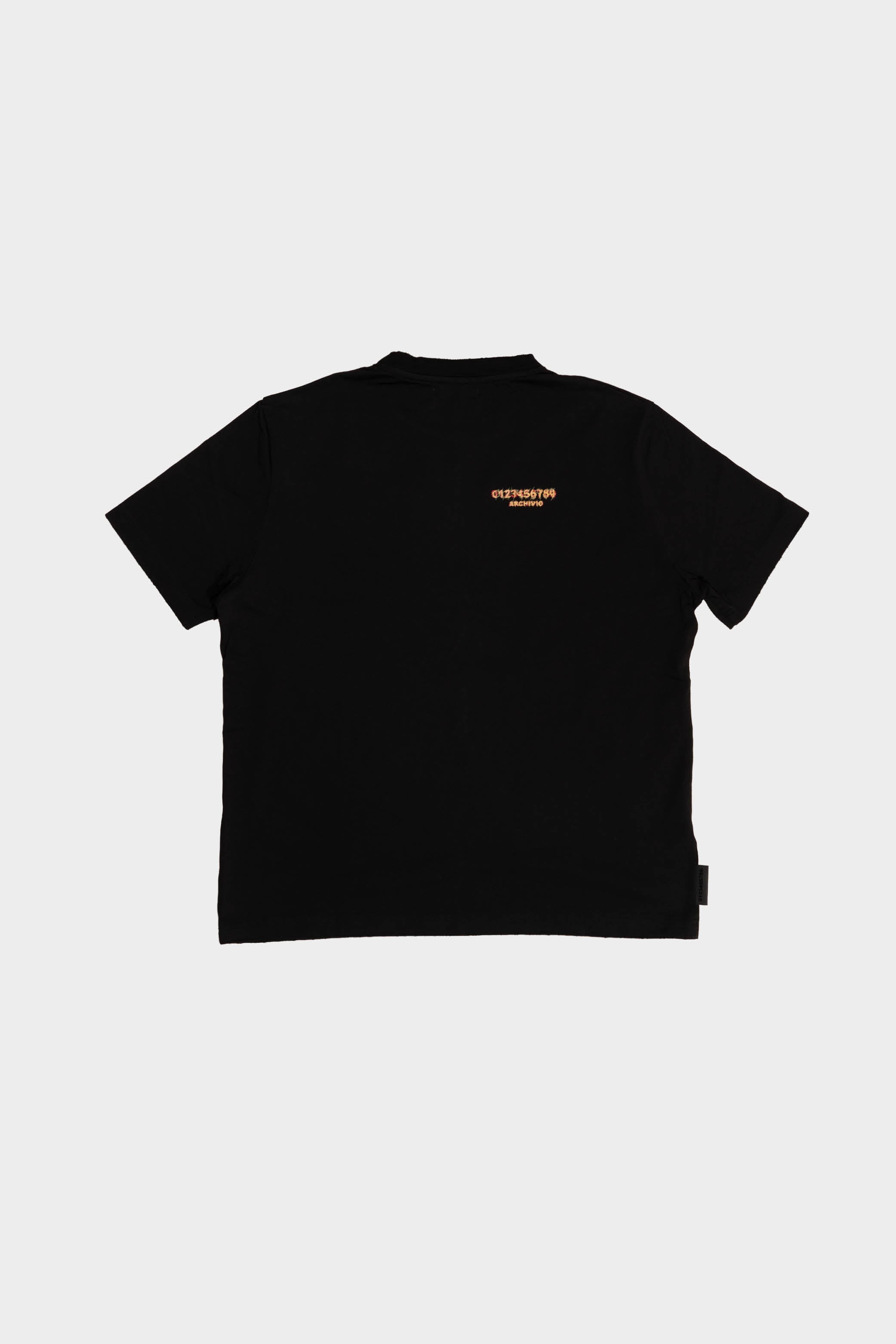 T2 T-SHIRT BLACK LOGO YR