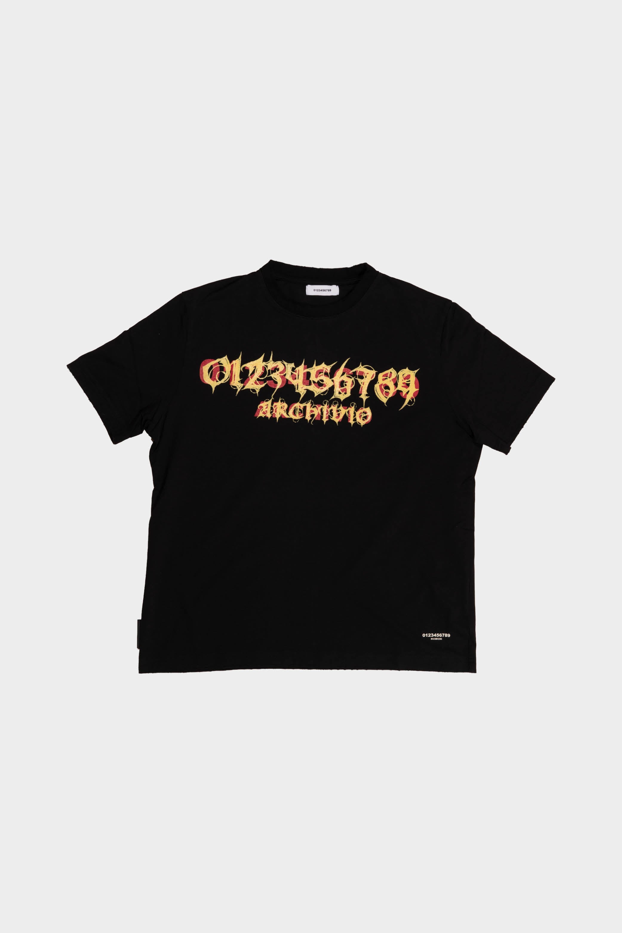 T2 T-SHIRT BLACK LOGO YR