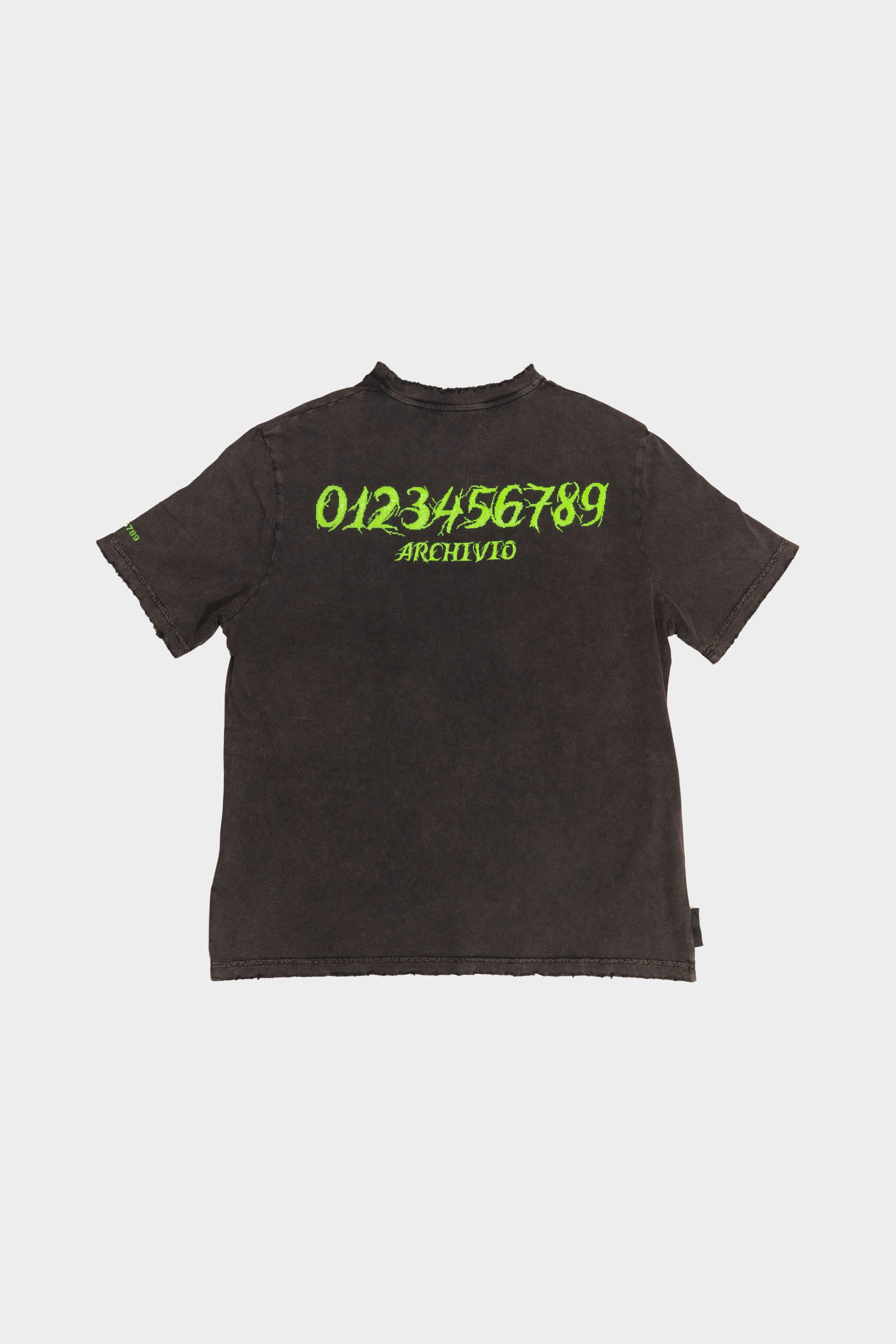T2 T-SHIRT WASHED BLACK