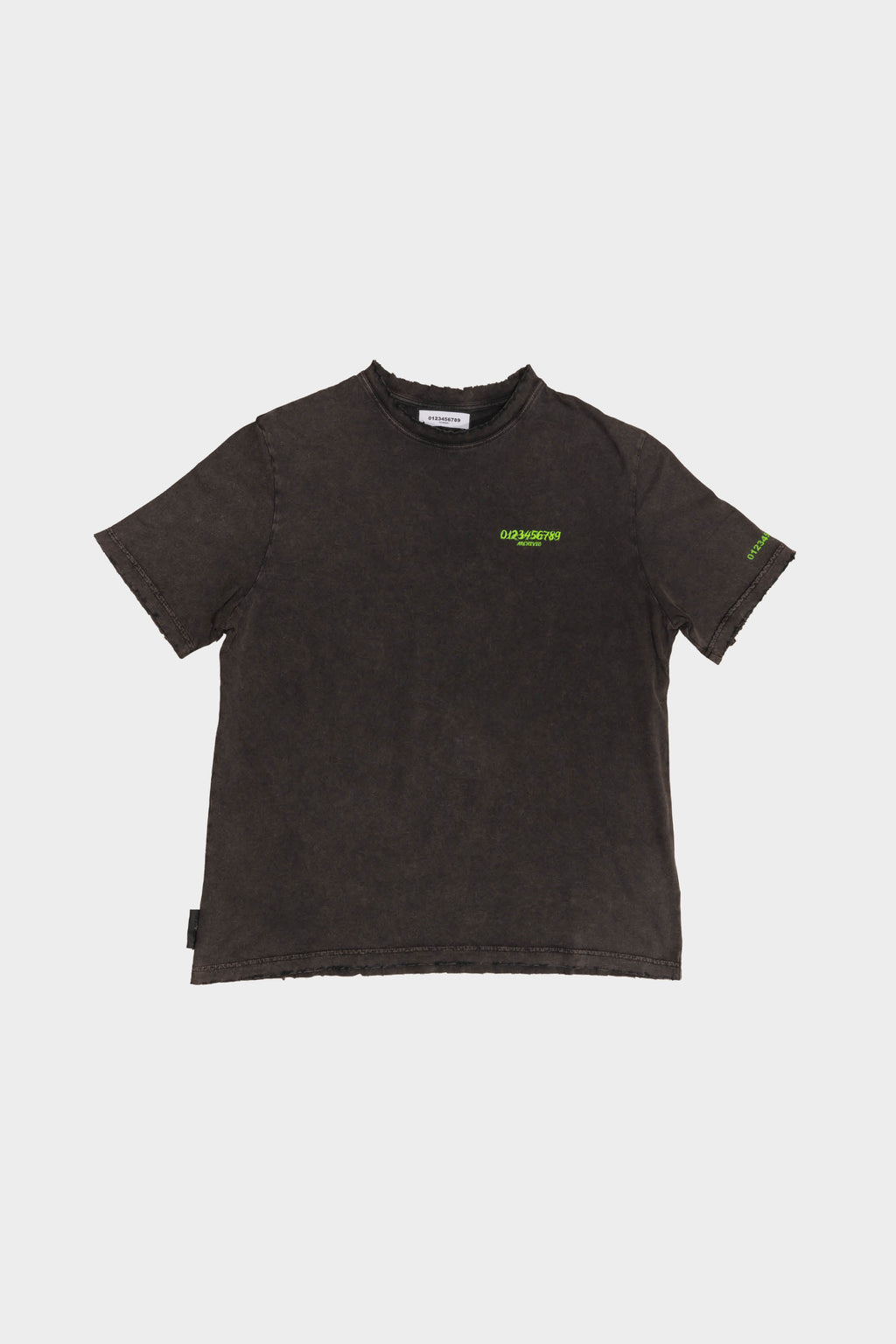 T2 T-SHIRT WASHED BLACK