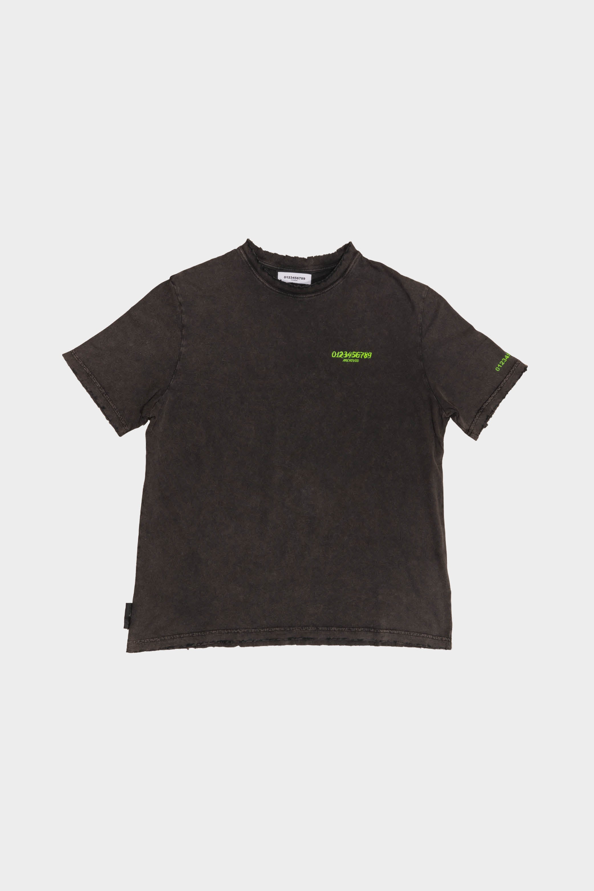 T2 T-SHIRT WASHED BLACK