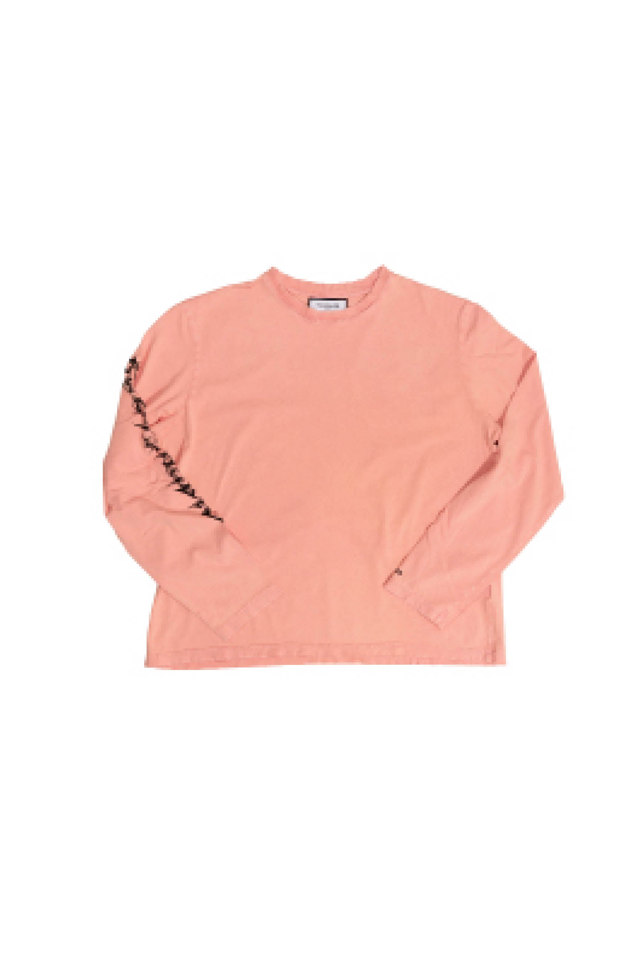 T3 LONG SLEEVE PINK LOGO B