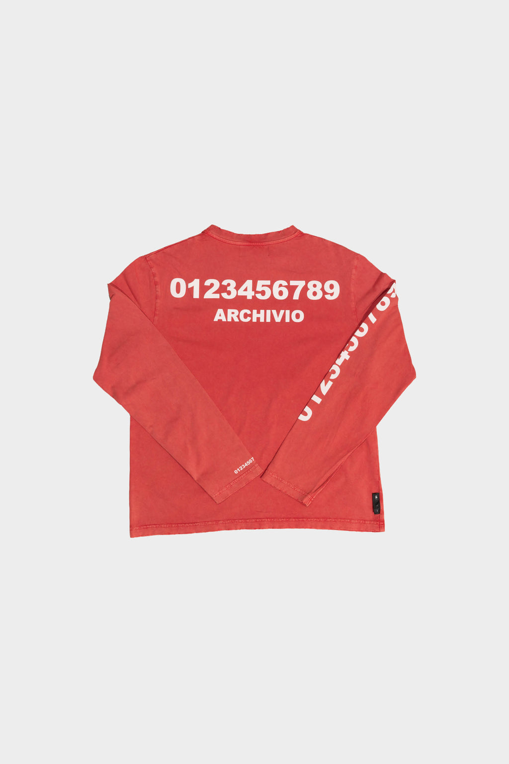 T3 LONG SLEEVE RED PRINT