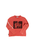 T3 LONG SLEEVE RED PRINT